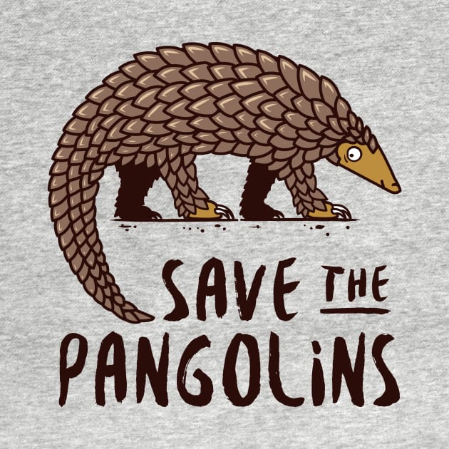 Endangered Pangolin - Save the Pangolins by bangtees